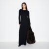 LANGES KLEID AUS FEDERLEICHTEM KASCHMIR