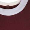 Langes Kleid mit weichem Lounge-Stil, T-Shirt-Ausschnitt