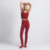Leggings aus Baumwollrippen Leggings aus Baumwollrippen