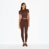 LEGGINGS MIT HOCHGESCHNITTENEM WANGEN AUS DER ESSENTIAL COLLECTION LEGGINGS MIT HOCHGESCHNITTENEM WANGEN AUS DER ESSENTIAL COLLECTION