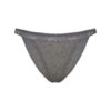 LEICHTER BAUMWOLL-LOGO-PICOT-BIKINI