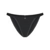 LEICHTER BAUMWOLL-LOGO-PICOT-BIKINI