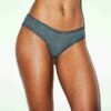 LEICHTER BAUMWOLL-POINTELLE-SPITZEN-Slip LEICHTER BAUMWOLL-POINTELLE-SPITZEN-Slip