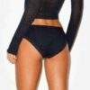 LEICHTER BAUMWOLL-POINTELLE-SPITZEN-Slip LEICHTER BAUMWOLL-POINTELLE-SPITZEN-Slip