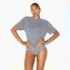LEICHTES BAUMWOLL-LOGO-PICOT-HIPSTER-SHIRT LEICHTES BAUMWOLL-LOGO-PICOT-HIPSTER-SHIRT