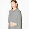 LEICHTES MODAL-CROPPED HENLEY LEICHTES MODAL-CROPPED HENLEY