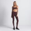 Milchfarbene, transparente Leggings mit Fuß Milchfarbene, transparente Leggings mit Fuß