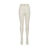 Milchfarbene, transparente Leggings mit Fuß Milchfarbene, transparente Leggings mit Fuß