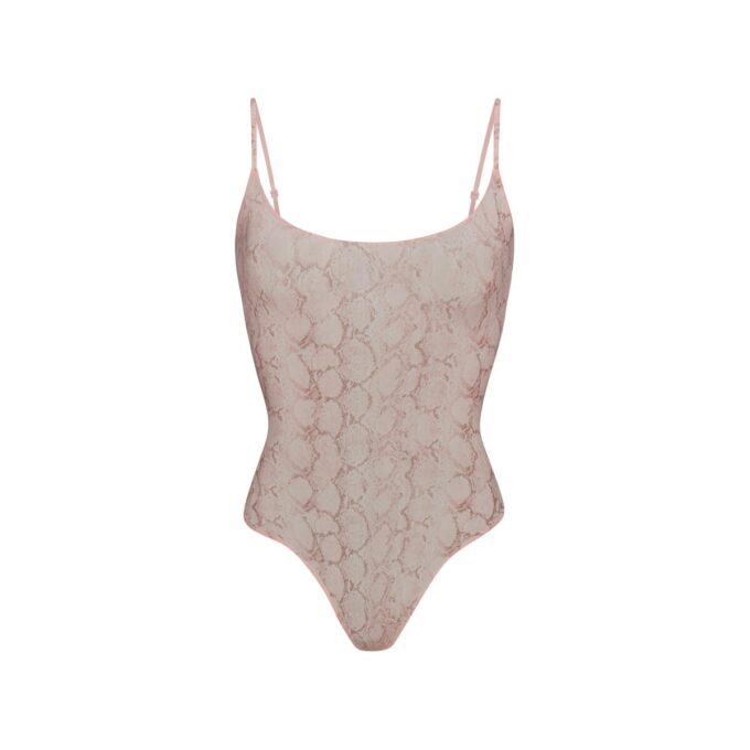 Milchig-transparenter Camisole-Body Milchig-transparenter Camisole-Body