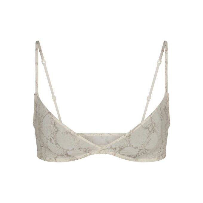 Milchig-transparenter Dreiecks-Bralette Milchig-transparenter Dreiecks-Bralette