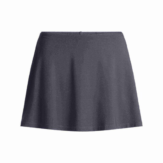 MINI-SKORT MIT GLATTEN LÄNGEN MINI-SKORT MIT GLATTEN LÄNGEN