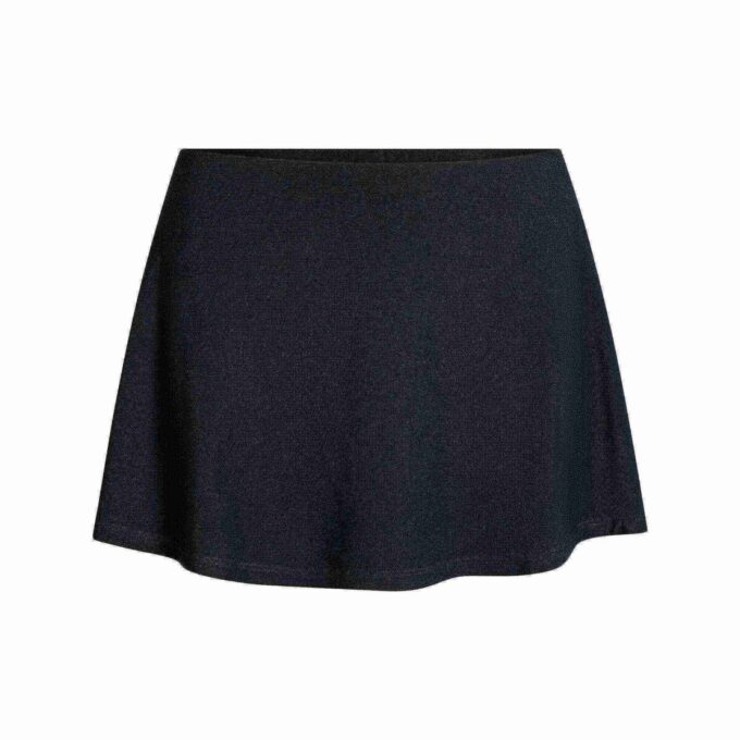 MINI-SKORT MIT GLATTEN LÄNGEN MINI-SKORT MIT GLATTEN LÄNGEN