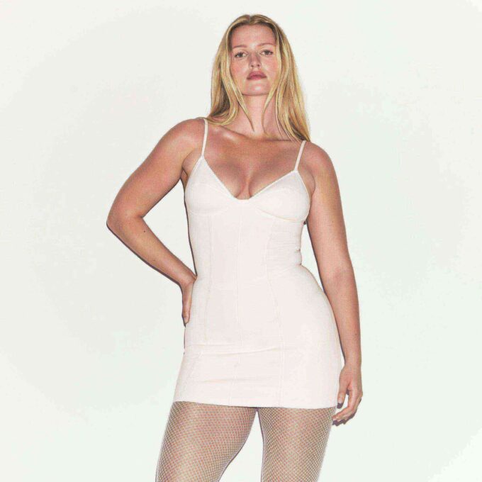 MINIKLEID AUS BAUMWOLLE SHAPEWEAR MINIKLEID AUS BAUMWOLLE SHAPEWEAR