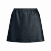 MINIROCK AUS SCHWEREM SATIN MINIROCK AUS SCHWEREM SATIN