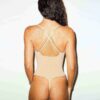 Nahtloser, tief ausgeschnittener String-Body
