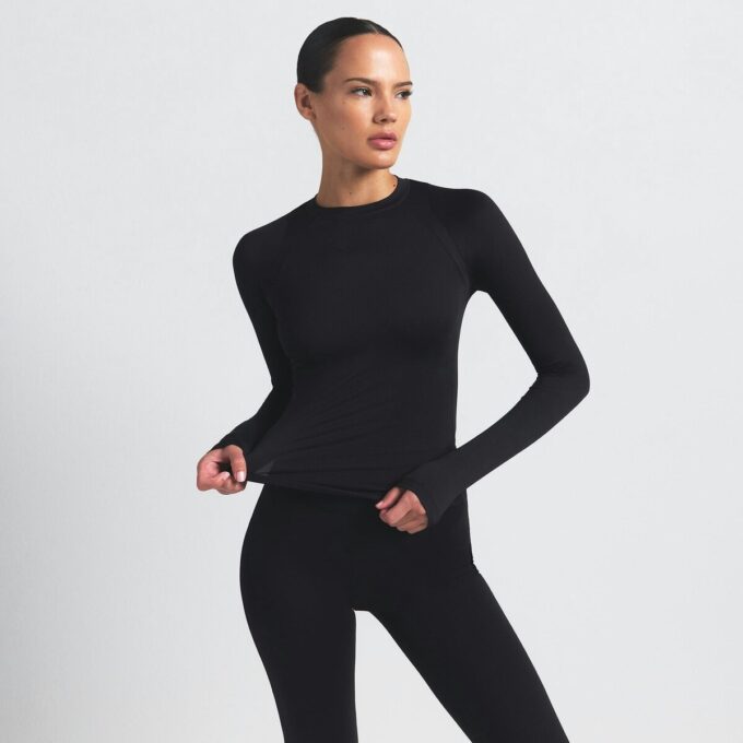 NikeSKIMS AIRY Langarmshirt mit Rundhalsausschnitt