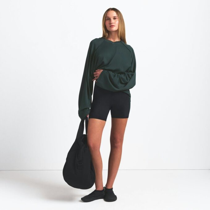 NikeSKIMS AIRY V-NECK OVERSIZED LANGARM-TOP NikeSKIMS AIRY V-NECK OVERSIZED LANGARM-TOP