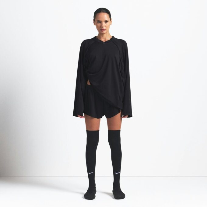 NikeSKIMS AIRY V-NECK OVERSIZED LANGARM-TOP NikeSKIMS AIRY V-NECK OVERSIZED LANGARM-TOP