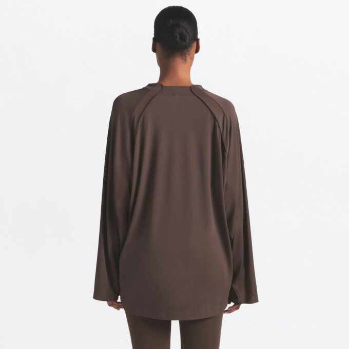 NikeSKIMS AIRY V-NECK OVERSIZED LANGARM-TOP NikeSKIMS AIRY V-NECK OVERSIZED LANGARM-TOP