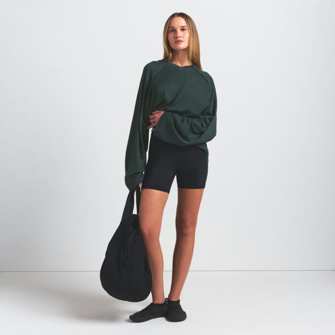 NikeSKIMS AIRY V-NECK OVERSIZED LANGARM-TOP NikeSKIMS AIRY V-NECK OVERSIZED LANGARM-TOP