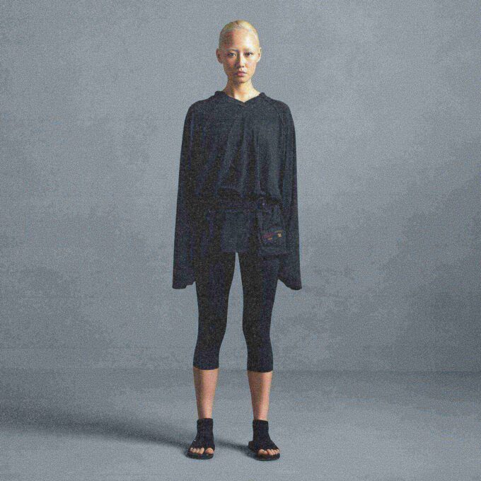 NikeSKIMS AIRY V-NECK OVERSIZED LANGARM-TOP NikeSKIMS AIRY V-NECK OVERSIZED LANGARM-TOP
