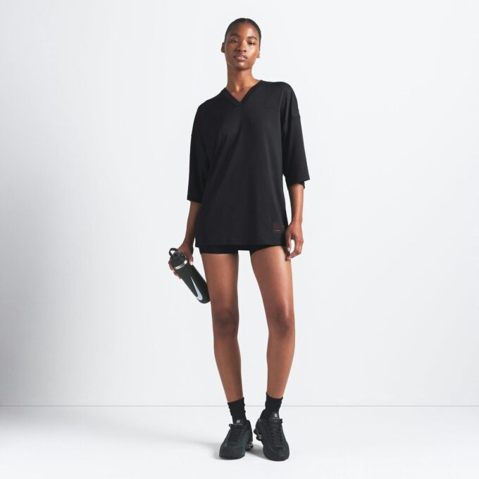 NikeSKIMS AIRY V-NECK OVERSIZED TOP NikeSKIMS AIRY V-NECK OVERSIZED TOP