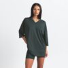 NikeSKIMS AIRY V-NECK OVERSIZED TOP NikeSKIMS AIRY V-NECK OVERSIZED TOP