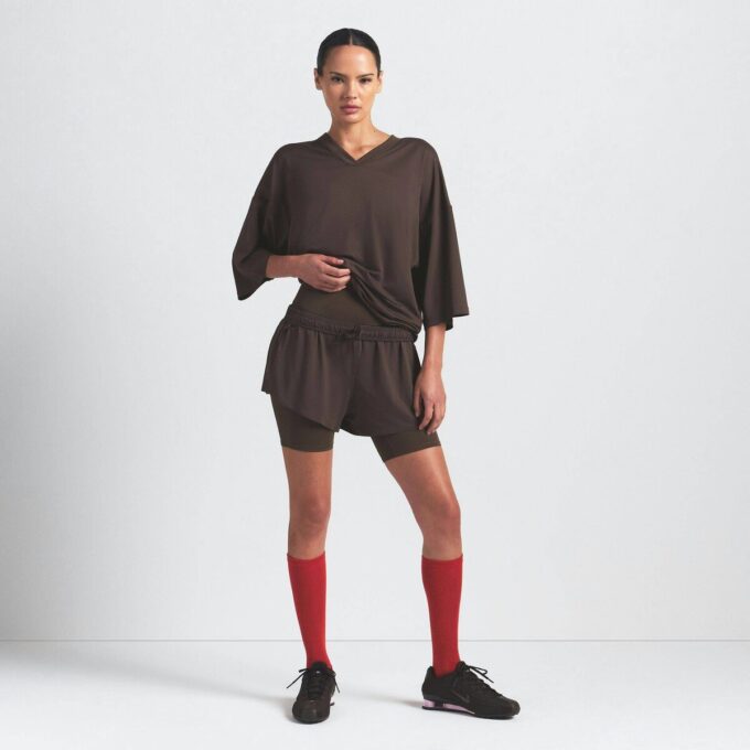 NikeSKIMS AIRY V-NECK OVERSIZED TOP NikeSKIMS AIRY V-NECK OVERSIZED TOP