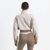 NikeSKIMS GEWEBTE NYLON-CROP-JACKE