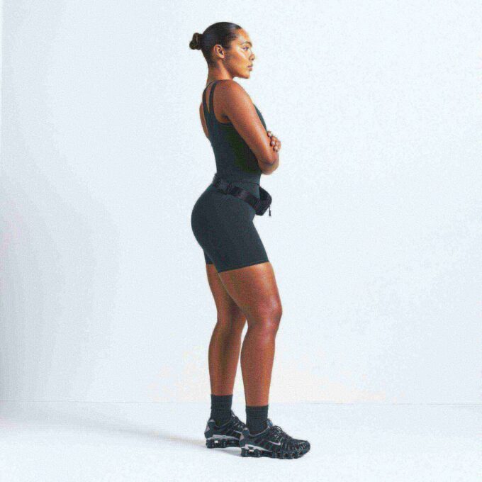 NikeSKIMS MATTE DOUBLE STRAP SCOOP TANK