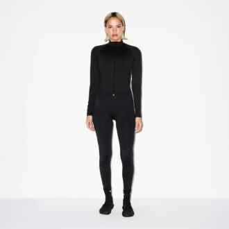 NikeSKIMS MATTE MOCK NECK FULL ZIP JACKE