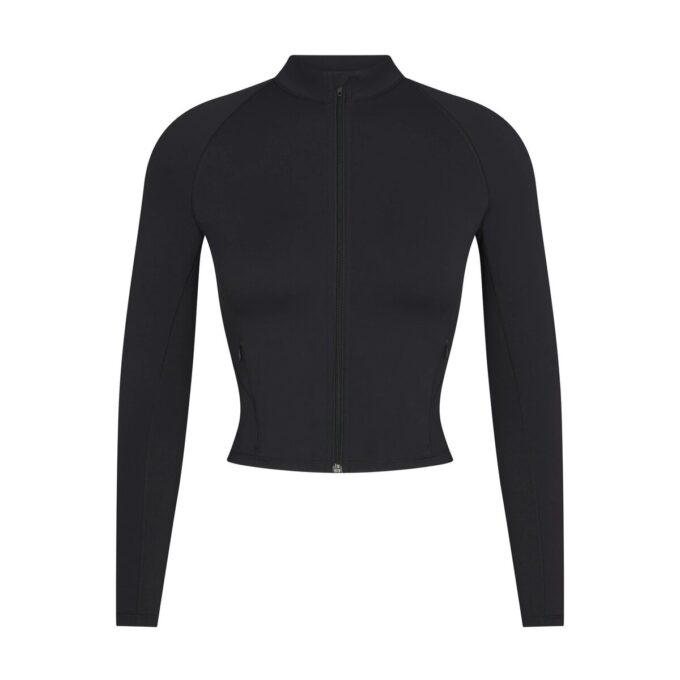 NikeSKIMS MATTE MOCK NECK FULL ZIP JACKE NikeSKIMS MATTE MOCK NECK FULL ZIP JACKE