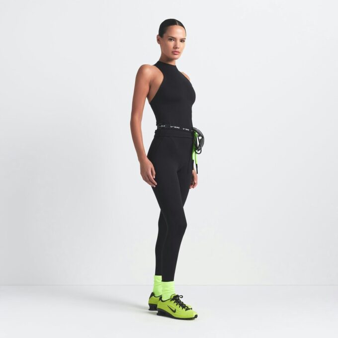 NikeSKIMS MATTE MOCK NECK RACER TANK NikeSKIMS MATTE MOCK NECK RACER TANK