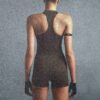 NikeSKIMS MATTE MOCK NECK RACER TANK NikeSKIMS MATTE MOCK NECK RACER TANK