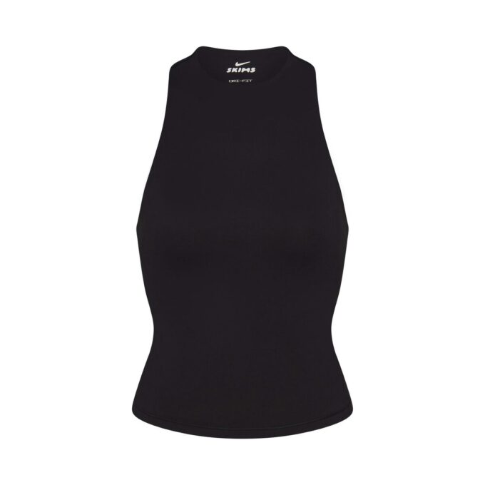 NikeSKIMS MATTE MOCK NECK RACER TANK NikeSKIMS MATTE MOCK NECK RACER TANK
