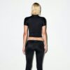 NikeSKIMS SHINE Kurzarm-Top mit Stehkragen NikeSKIMS SHINE Kurzarm-Top mit Stehkragen