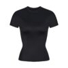 NikeSKIMS SHINE Kurzarm-Top mit Stehkragen NikeSKIMS SHINE Kurzarm-Top mit Stehkragen