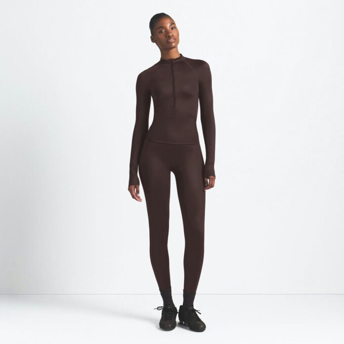 NikeSKIMS SHINE LANGARM HALBREISSVERSCHLUSS NikeSKIMS SHINE LANGARM HALBREISSVERSCHLUSS