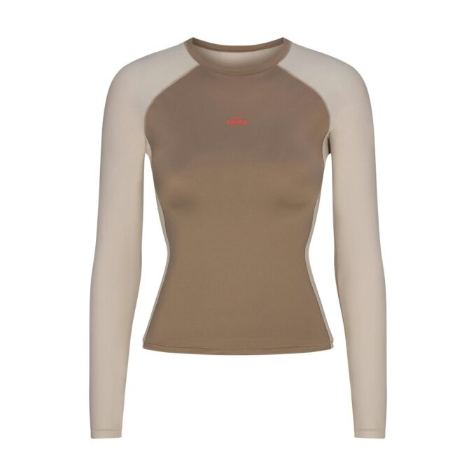 NikeSKIMS SHINE Langarm-Rundhals-Pullover NikeSKIMS SHINE Langarm-Rundhals-Pullover