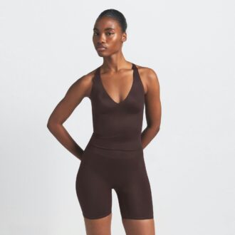 NikeSKIMS SHINE V-Ausschnitt Tanktop