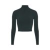 NikeSKIMS VINTAGE NAHTLOSES MOCK NECK CROP TOP NikeSKIMS VINTAGE NAHTLOSES MOCK NECK CROP TOP