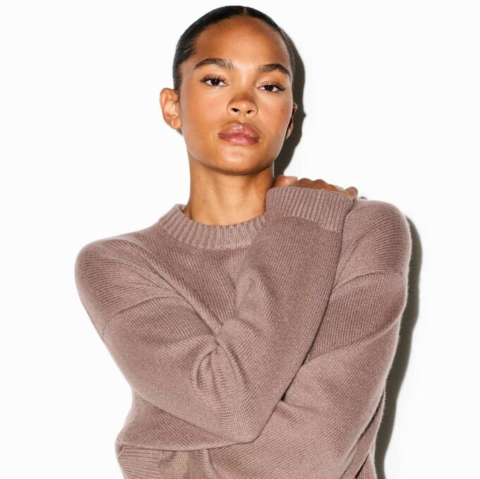 Oversize-Pullover aus Kaschmir Oversize-Pullover aus Kaschmir