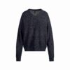 Oversize-Pullover aus Wolle und Kaschmir mit V-Ausschnitt Oversize-Pullover aus Wolle und Kaschmir mit V-Ausschnitt