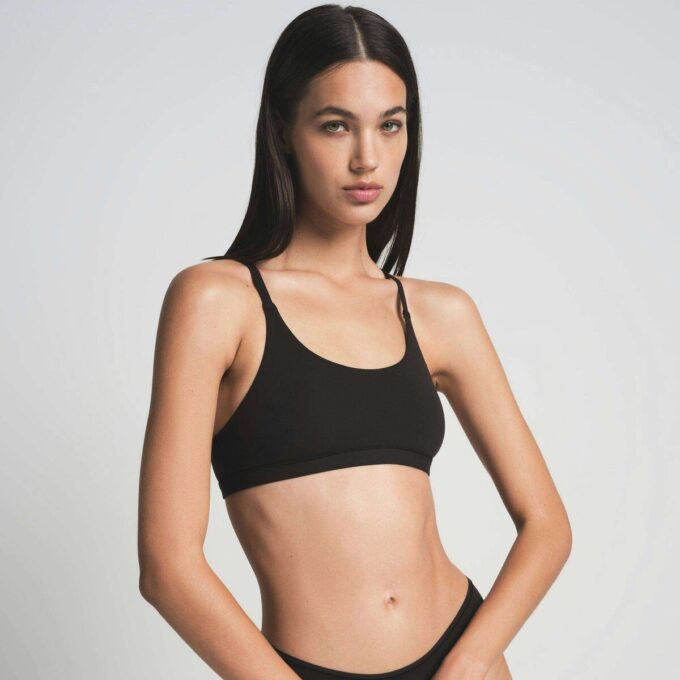 PASST JEDER RACERBACK SCOOP BRALETTE