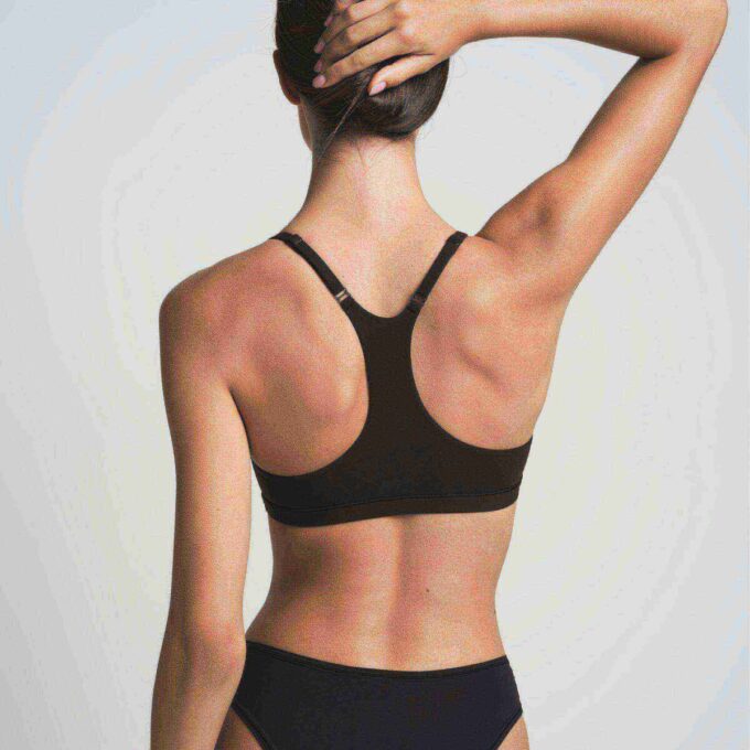 PASST JEDER RACERBACK SCOOP BRALETTE