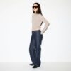 Pullover aus Wolle und Kaschmir mit Rundhalsausschnitt