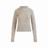 Pullover aus Wolle und Kaschmir mit Rundhalsausschnitt