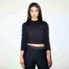 Pullover aus Wolle und Kaschmir mit Rundhalsausschnitt