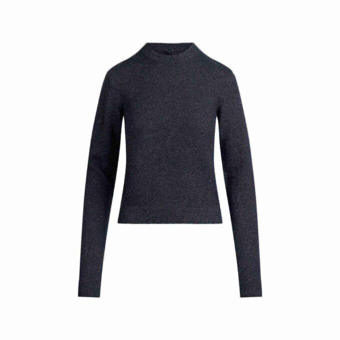 Pullover aus Wolle und Kaschmir mit Rundhalsausschnitt