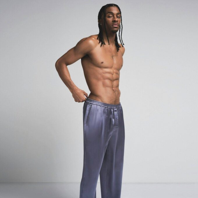 Satin-Schlafhose für Herren Satin-Schlafhose für Herren